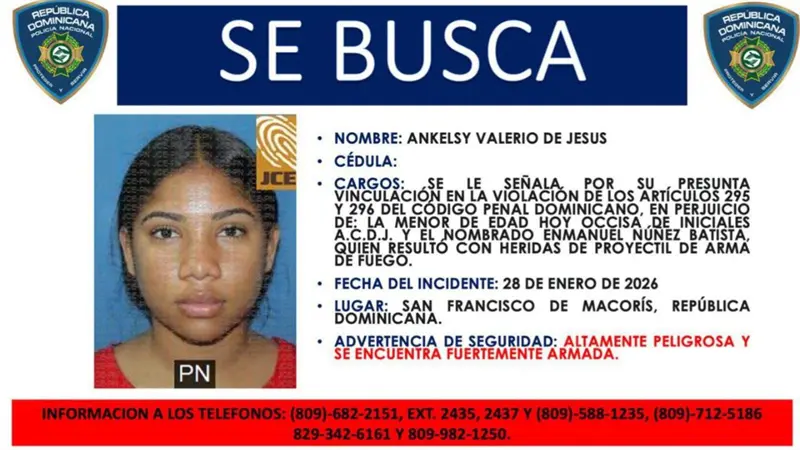 Activan b&uacute;squeda de mujer armada y altamente peligrosa por la muerte de su hermana