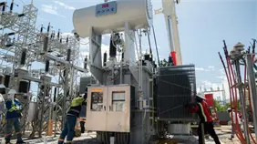 Edesur pone en servicio nuevo transformador de potencia en subestaci&oacute;n Barahona