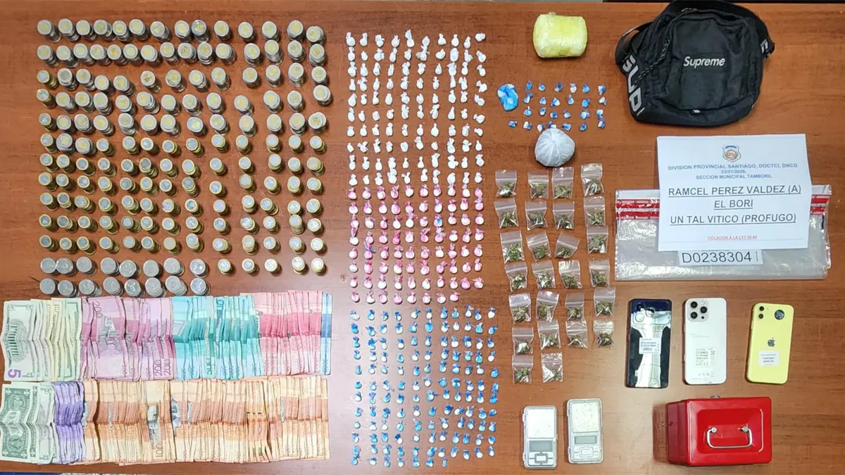 DNCD saca de circulación más de 688 mil gramos de drogas en los primeros 30 días de 2026