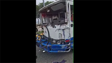 Accidente en la George Washington deja una mujer fallecida y un herido grave