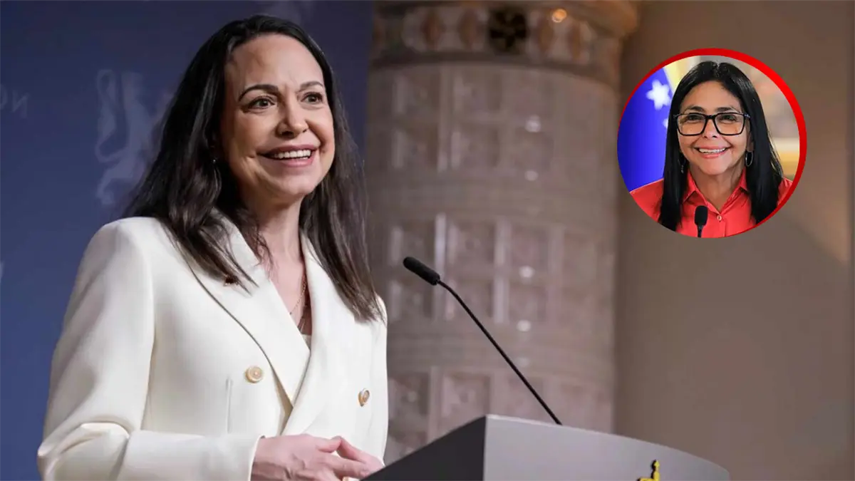 Machado dice estar dispuesta a reunirse con Delcy Rodr&iacute;guez para hablar sobre transici&oacute;n