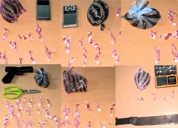 Polic&iacute;a arresta a seis personas y ocupa 243 gramos de sustancias en Pedernales