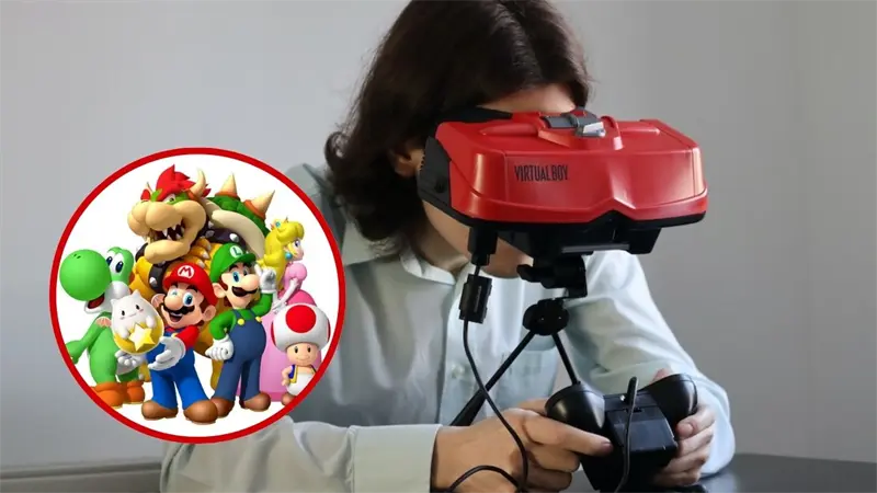 Nintendo apuesta por la nostalgia de Virtual Boy y Super Mario para arrancar 2026