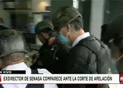 Exdirector de Senasa comparece ante la corte de apelaci&oacute;n