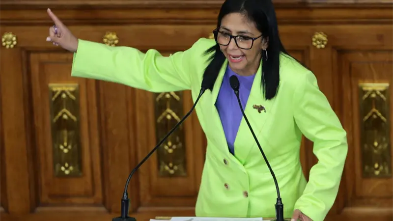 Hitos de un mes de Presidencia interina de Delcy Rodr&iacute;guez en Venezuela