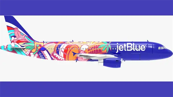 JetBlue revela dise&ntilde;o de aeronave en honor a la Rep&uacute;blica Dominicana