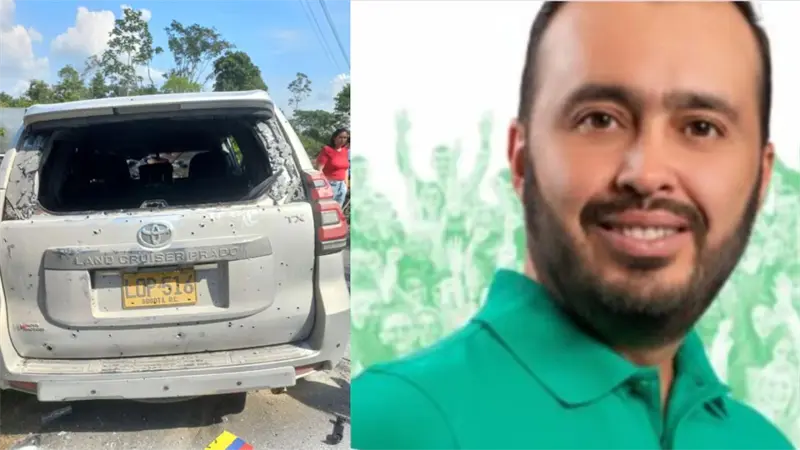 Mueren dos escoltas de senador en ataque a tiros contra su camioneta en el este colombiano