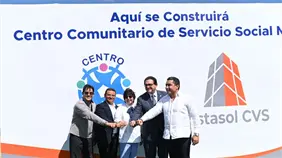 Entregan terreno para levantar centro comunitario Mersi en Santiago Oeste