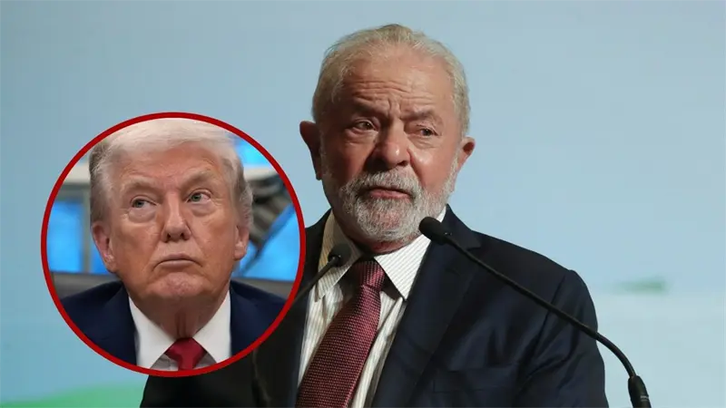 Lula pide a Trump dejar que venezolanos resuelvan sus problemas internos
