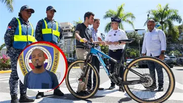 Policía recupera bicicleta robada en Bella Vista; apresa a presunto implicado