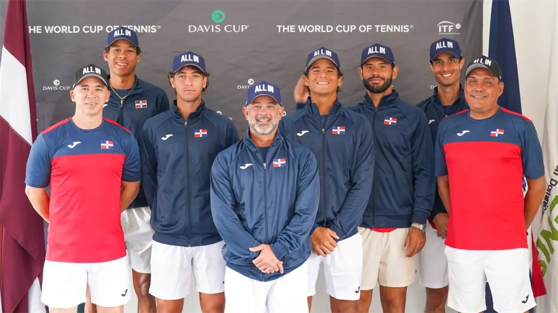 RD vence a Letonia en el primer partido de la ronda en la Copa Davis