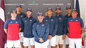 RD vence a Letonia en el primer partido de la ronda en la Copa Davis