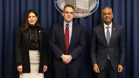 Joel Santos presenta avances en tierras raras y energ&iacute;a durante encuentro en Washington D.C.