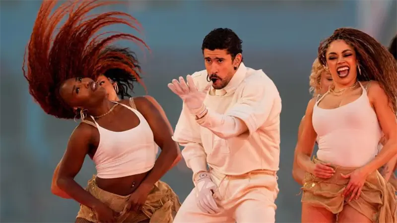 Las reproducciones en Spotify de Bad Bunny en EEUU aumentaron un 470% tras el Super Bowl