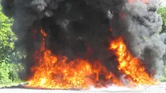 El Inacif incinera m&aacute;s de 470 kilogramos de distintas drogas ocupados en varias provincias