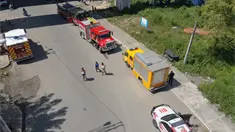 Sistema 911 coordina asistencia ante accidente de tr&aacute;nsito m&uacute;ltiple en el puente Jacinto Peynado