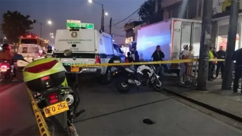 Dos personas muertas deja un ataque sicarial en Bogot&aacute;