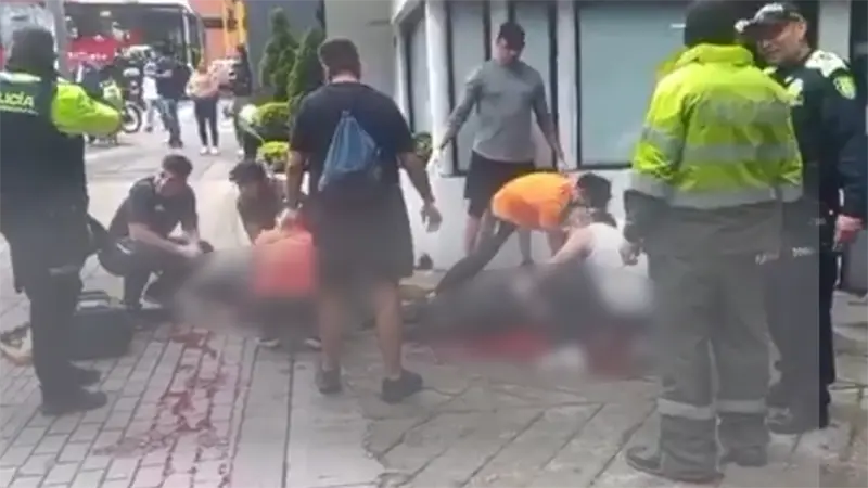 Dos heridos de gravedad deja un ataque sicarial en Bogot&aacute;