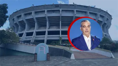 Abinader garantiza que el coliseo Carlos "Teo" Cruz no ser&aacute; tocado por obras del Quisqueya