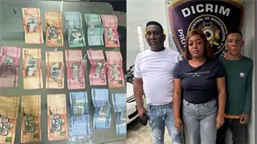 Capturan a tres presuntos estafadores por uso de dinero falso en Nagua