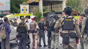 Hospitalizan a una mujer y dos estudiantes tras tiroteo en escuela de Tailandia