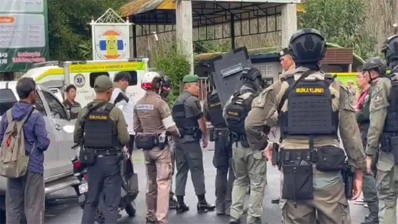 Hospitalizan a una mujer y dos estudiantes tras tiroteo en escuela de Tailandia