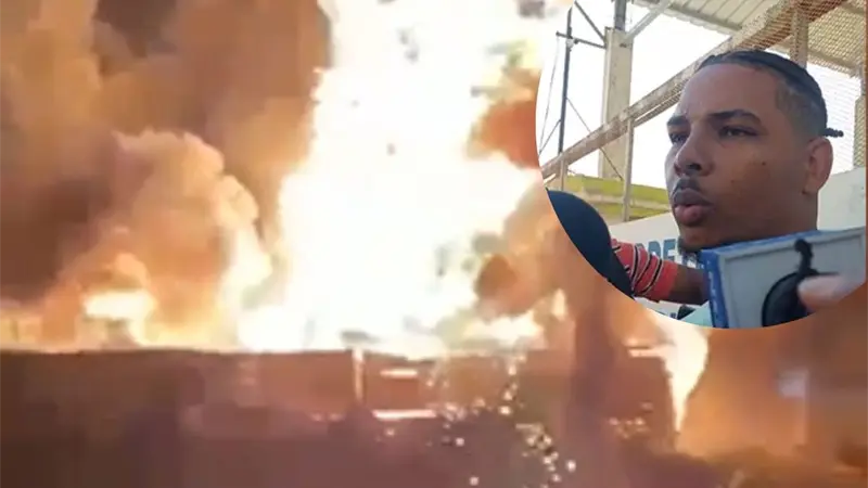 Exempleado asegura que no es la primera vez que ocurre un incendio en f&aacute;brica de pl&aacute;sticos en Haina