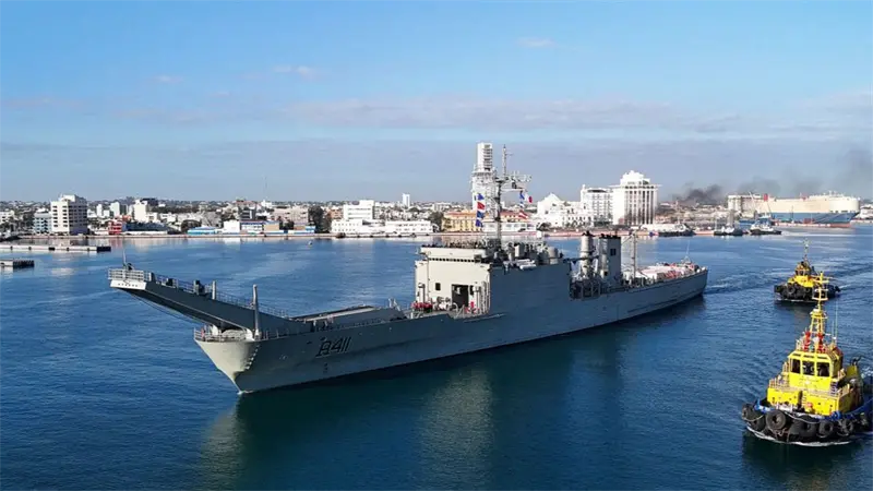 Dos barcos de ayuda humanitaria enviados por M&eacute;xico llegan a Cuba