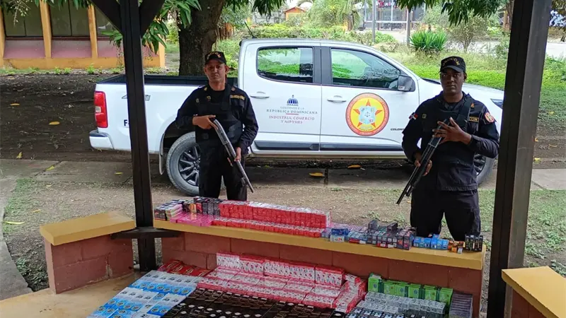 El Ministerio P&uacute;blico realiza operativo en Santiago contra el contrabando de cigarrillos