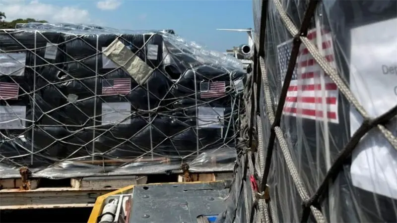 M&aacute;s de seis toneladas de medicamentos llegan a Venezuela provenientes de Estados Unidos