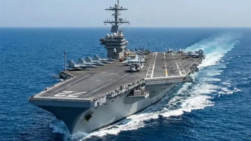 EE.UU. mueve a su mayor portaaviones del Caribe al Oriente Medio, seg&uacute;n medios