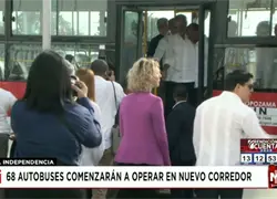 68 autobuses comenzar&aacute;n a operar en nuevo corredor 