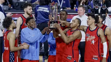 Estrellas de Edwards y Booker conquistan el All-Star tras imponerse a los veteranos