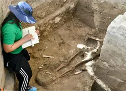 Fundaci&oacute;n Macarrulla registra hallazgo de 13 osamentas en excavaciones de Pueblo Viejo