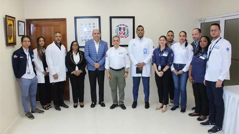 Hospitales Ney Arias Lora y Mario Tolentino Dipp coordinan plan para garantizar traslados hospitalarios oportunos junto a la DAEH