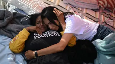 Mujeres familiares de presos pol&iacute;ticos cumplen 72 horas en huelga de hambre en Caracas