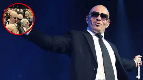 El rapero Pitbull intentará batir el récord Guinnes de calvas postizas en su concierto en Londres