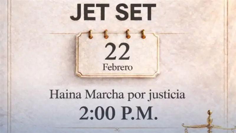 Movimiento Justicia Jet Set convoca marcha en Haina  para el 22 de este mes