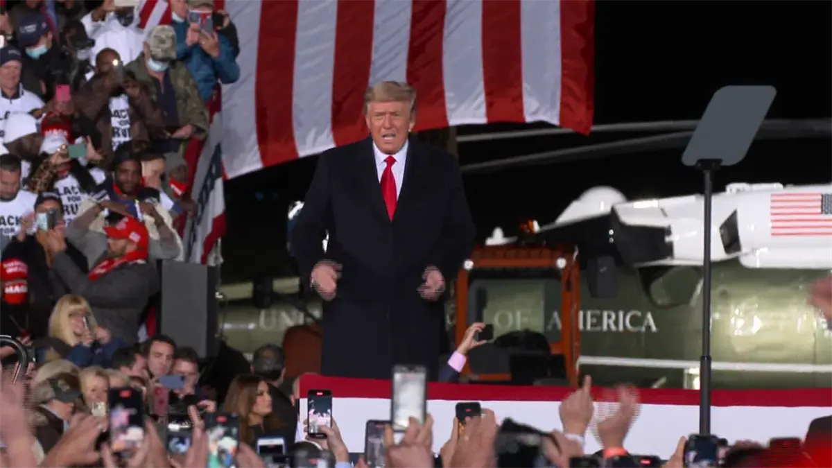 Trump se lanza a la campaña electoral: mitin en Georgia y prueba de ciudadanía para votar