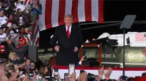 Trump se lanza a la campaña electoral: mitin en Georgia y prueba de ciudadanía para votar