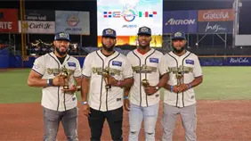 Lake, Brito, Franchy y Jimmy en equipo ideal Serie Del Caribe 2026