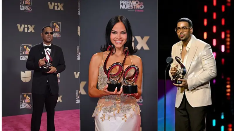 Dominicanos galardonados en Premio Lo Nuestro 2026