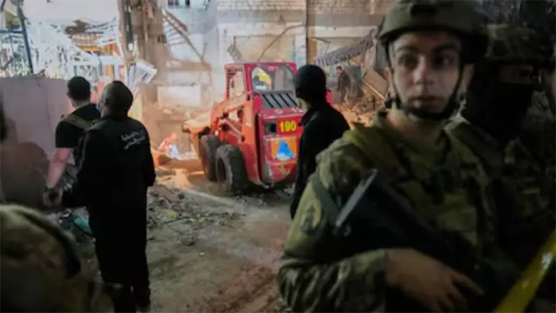 Israel bombardea centros de mando de Hizbul&aacute; en Baalbek, en el noreste del L&iacute;bano