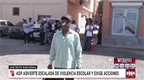 ADP advierte escalada de violencia escolar y exige acciones
