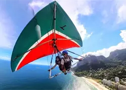 Una turista de EE.UU. y un instructor mueren al caer de un ala delta en una playa de R&iacute;o