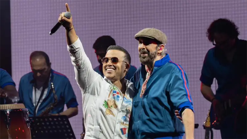 El Blachy se destaca en concierto de Juan Luis Guerra en la Gran Arena del Cibao
