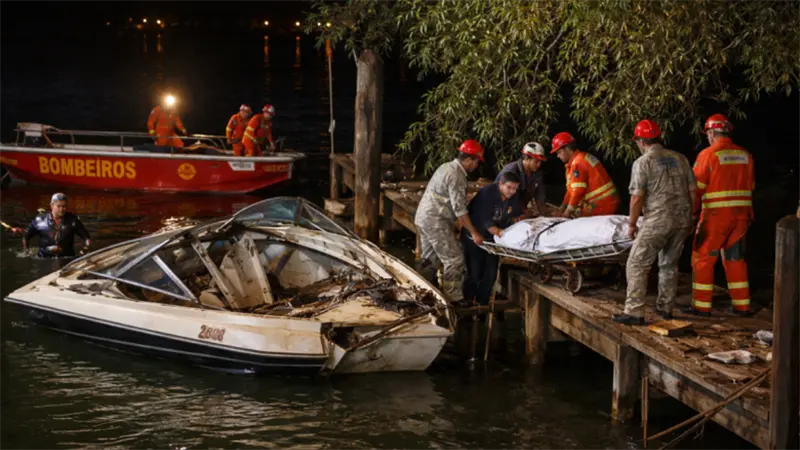 Seis muertos y tres heridos al chocar una lancha con un muelle en un r&iacute;o de Brasil