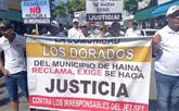 Marchan hasta el mural de los ca&iacute;dos en Haina para exigir justicia por las v&iacute;ctimas del caso Jet Set y el fin de la impunidad