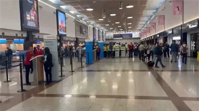 Sin pasajeros varados en Aeropuerto de Las Am&eacute;ricas pese a cancelaciones de vuelos hacia EE. UU.