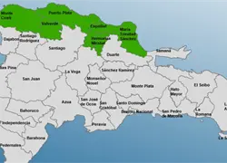 COE emite alerta verde para seis provincias por aguaceros y vientos